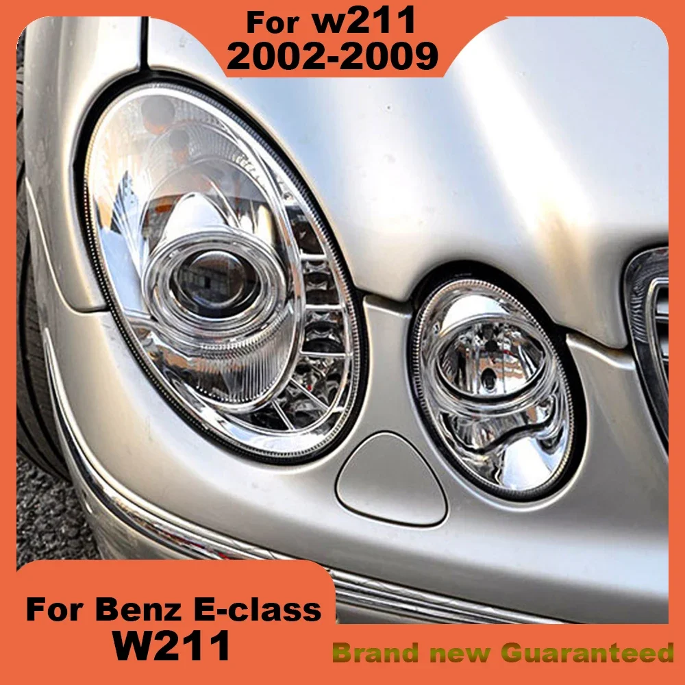 For Mercedes-Benz w211 E-Class 2003-2009  Modified LED headlamp Laser Lenses Lamp Head Front Light  Xenon Accessories upgrade