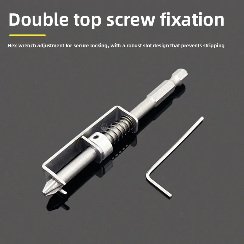 Magnetic Cross Screwdriver Bit Spring-Loaded Anti-Drop Drill Bit for Electric Drill Screwdriver Repair Hand Tools