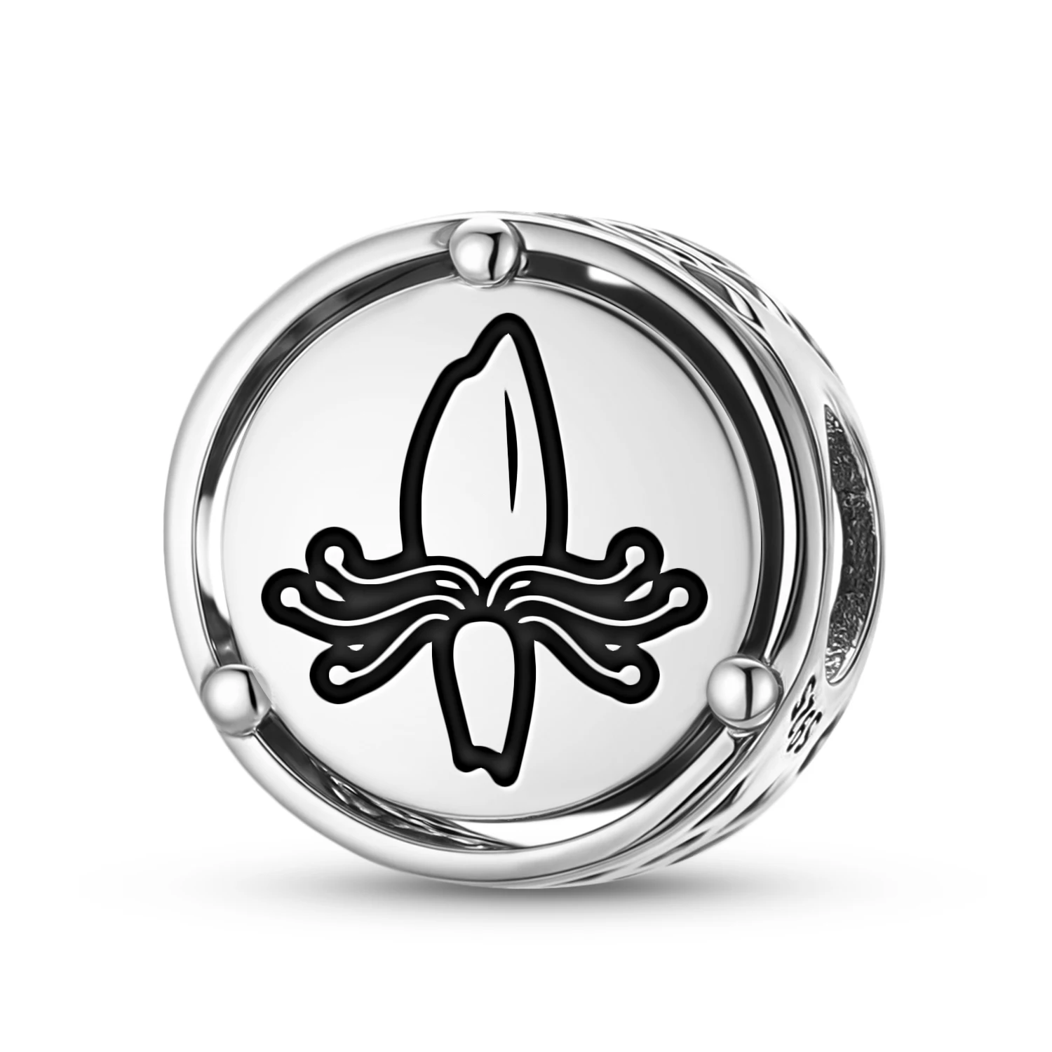 

Flowers Honeysuckle 925 Sterling Silver Symbol Charm Fit Original Bracelet Diy Jewelry Accessories Family Bead