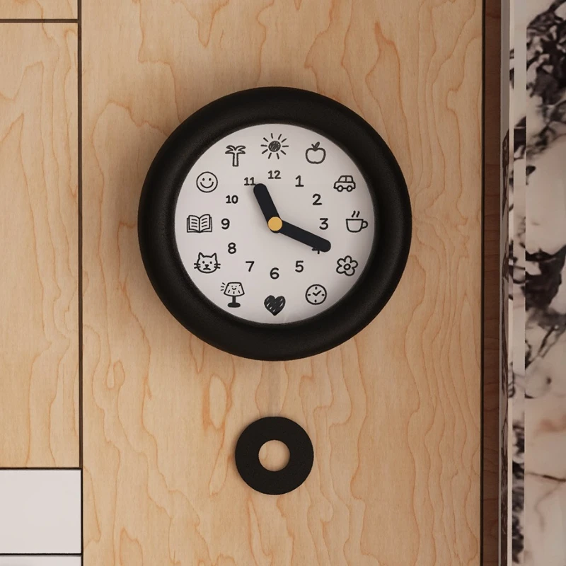 Silent Wall Clock Modern Creative Wall Clock Fashionable Beautiful Household Hanging Clocks Living Room Decoration Accessories