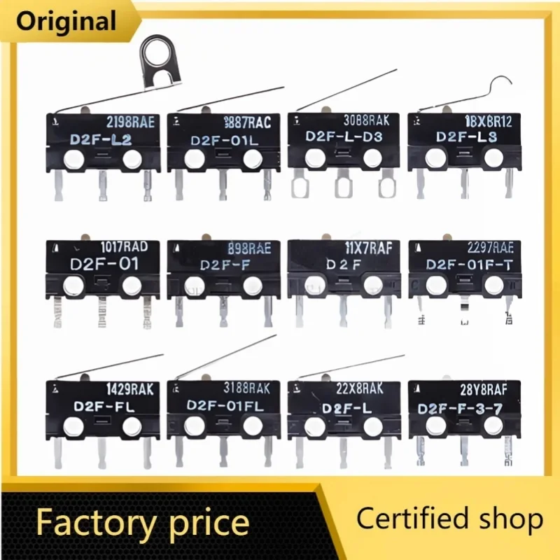 

Оригинальный микропереключатель D2F-L2 L3 01L D2S-01D L3-D L D3 01 FL2
