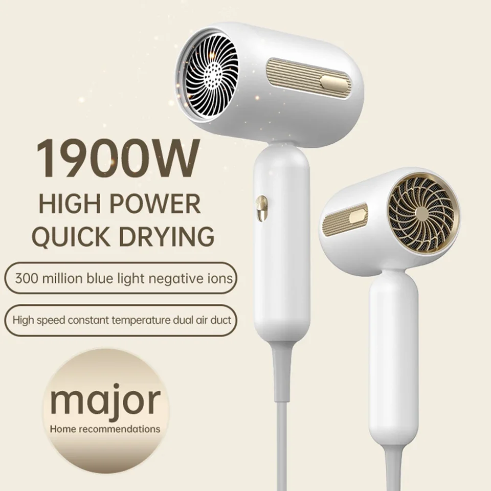 

Electric Hair Dryers Professional Blow Dryer Negative Ionic Blow Hair Dryer For Home Appliance With Salon Style Small Size