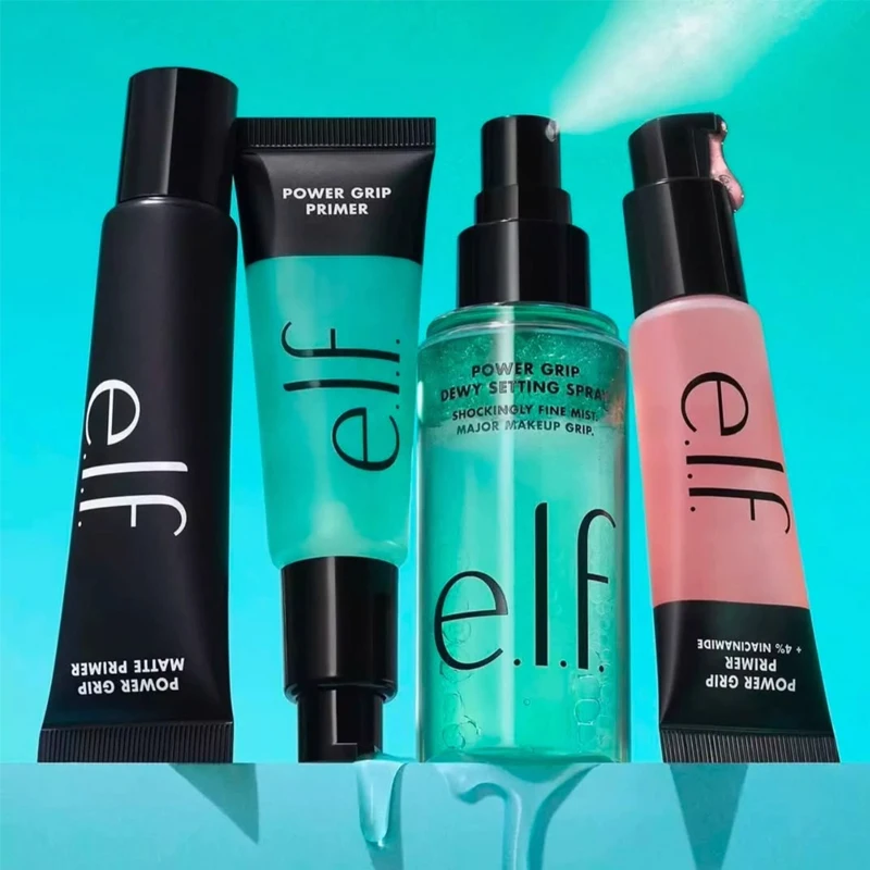 Elf Power Grip Primer Gel-based Moisturizing Facial Base Cream Face Improve Makeup Texture Lip Balm Setting Spray Foundation
