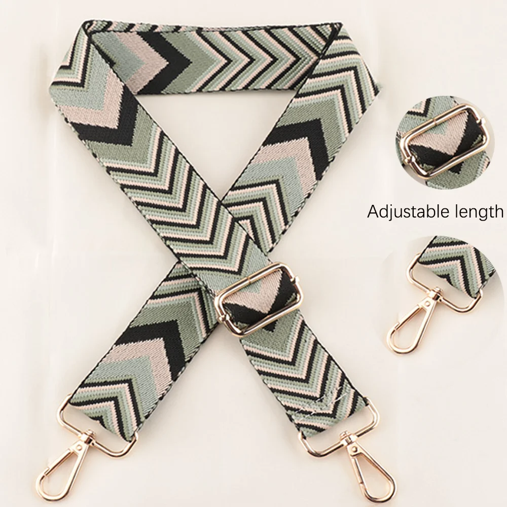 

Nylon Shoulder Strap Diy Exquisite Embroidery Universal Fashionable Durable Precision Woven Diagonal Shoulder Strap 3.8CM