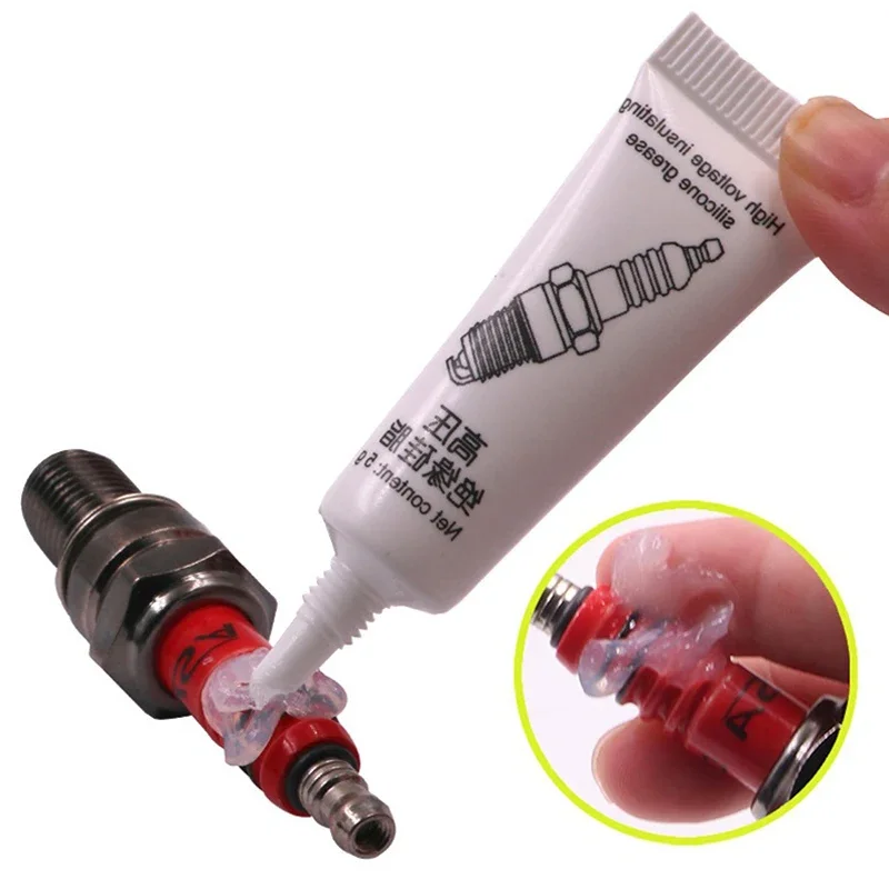 

Car Spark Plug High Voltage Insulated Silicone Grease Ignition Coil Car Spark Plug High and Low Temperature Corrosion Resistance