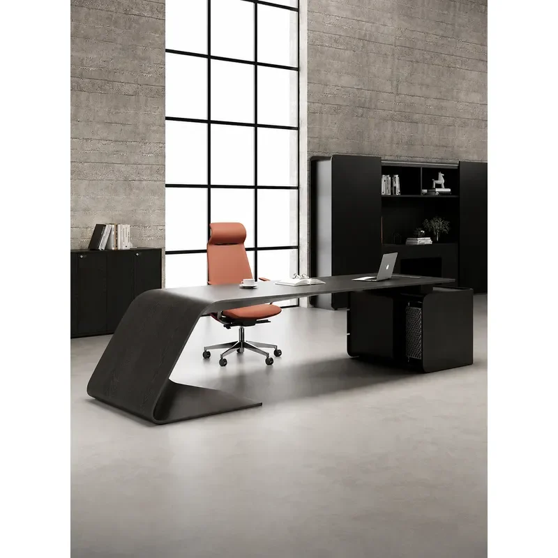 Modern Luxury Executive Office Desk High End Single President Table for Villa Simple Contemporary Business Workstation