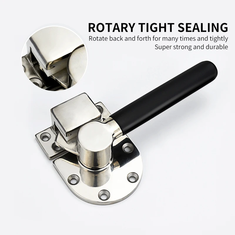 Rotary Compression Door Handle 304 Stainless Steel SBJ401/402 Industrial Machinery Sealing Blocking FHS51-52