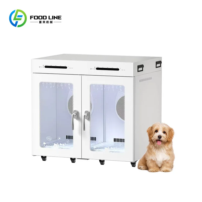 Customized Sterilizing Pet Drying Box Adjustable Wind Speed Indoor Grooming Equipment For Dogs Cats Puppies Kittens