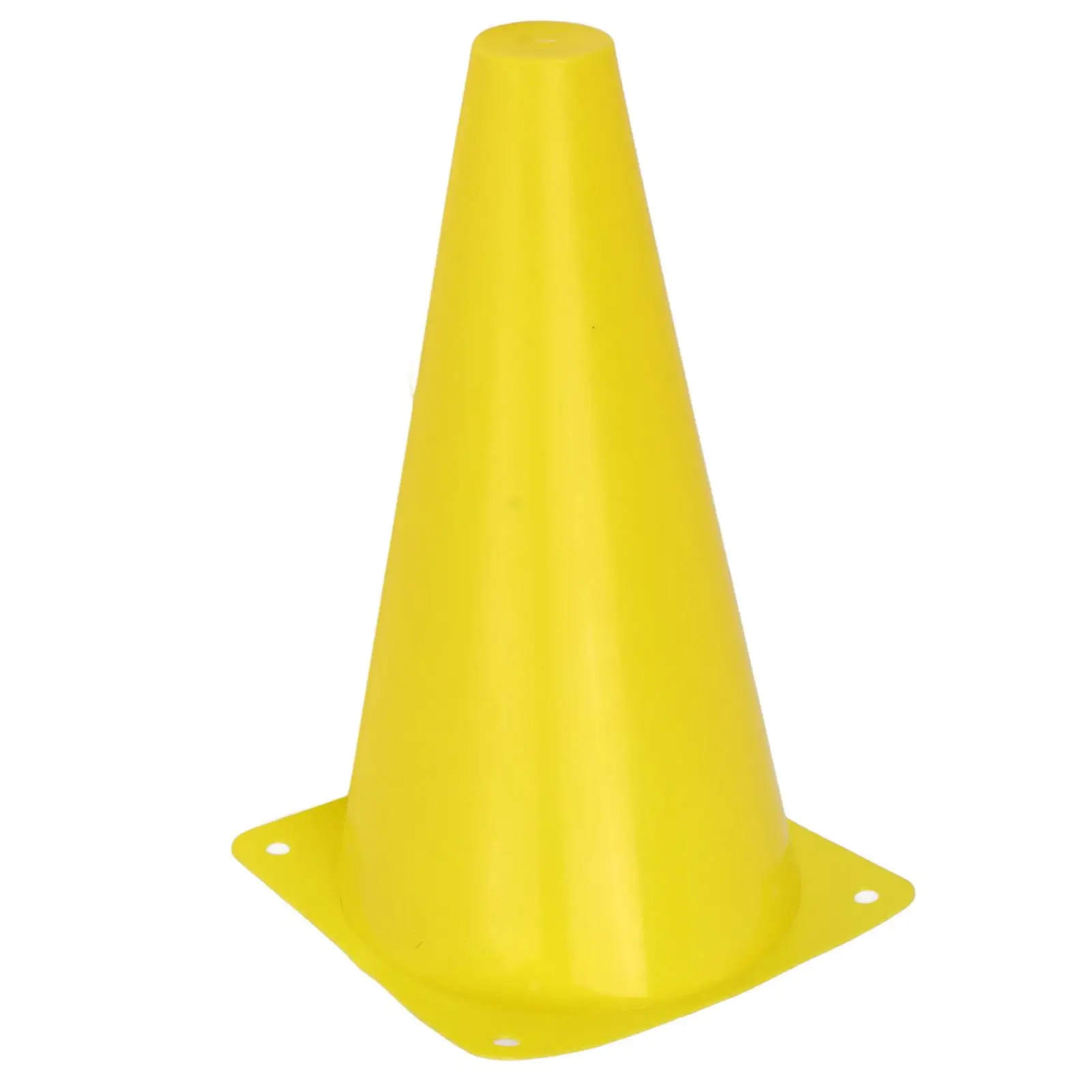 Yellow Sports Cones for Soccer & for basketball Training - Durable Base Cone Set