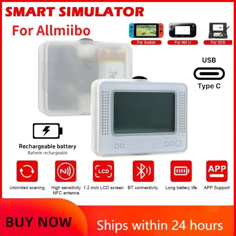 

Улучшение игровых возможностей: игровой симулятор с бесконечной поддержкой карт, умный эмулятор Amiibo, универсальный для Switch, 3DS, Wii U, аксессуары.