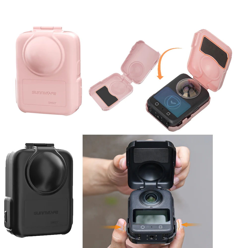 

Protective Case For DJI OSMO 360, Organizer Protective Sleeve Skin Cover Drop-proof Lens Screen Storage Box Camera Accessories