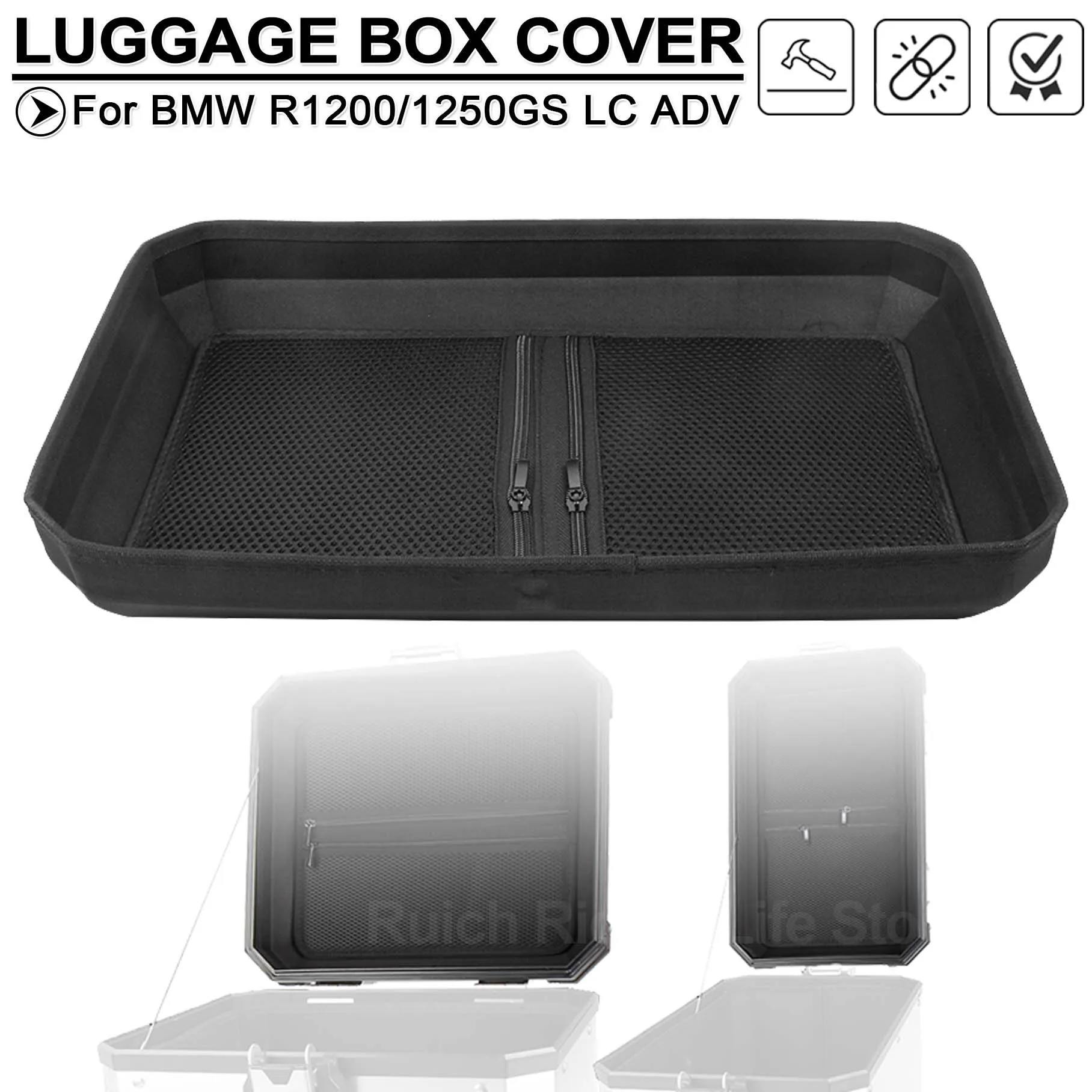 

Для BMW R1200GS R1250GS LC ADV F 800 700 850 750 GS: нейлоновый внутренний чехол для кофра, боковой кофр, контейнер, крышка багажного отсека