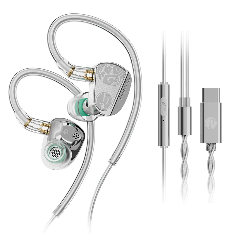 珠林鳥 靖紅 Z3 2025 高忠実度インイヤーHiFiイヤホン デュアル