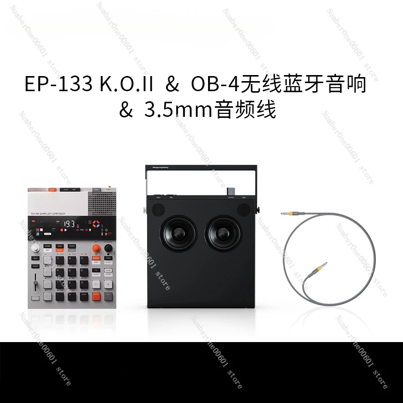 EP-133 K.O. II Synthesizer OB-4 Bluetooth Audio Cable Combination