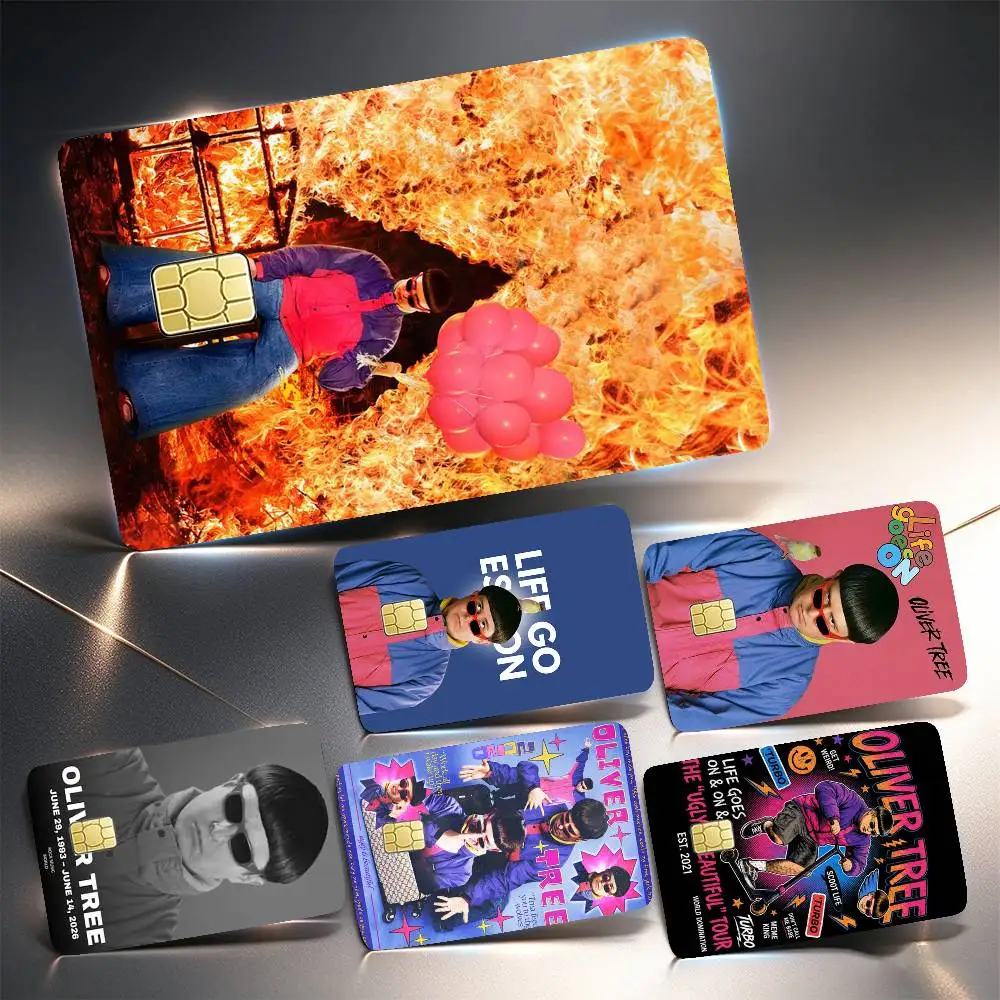O-Oliver Tree U-Ugly is Beautiful  Credit Card HD Stickers Game Card Decal Small Chip Waterproof Sticker Gift