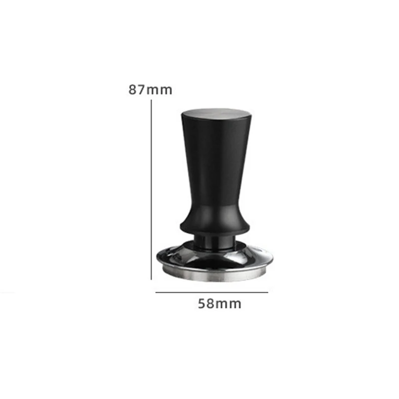 Tamper à café en poudre expresso, marteau, accessoires pour appareils électroménagers, 58mm