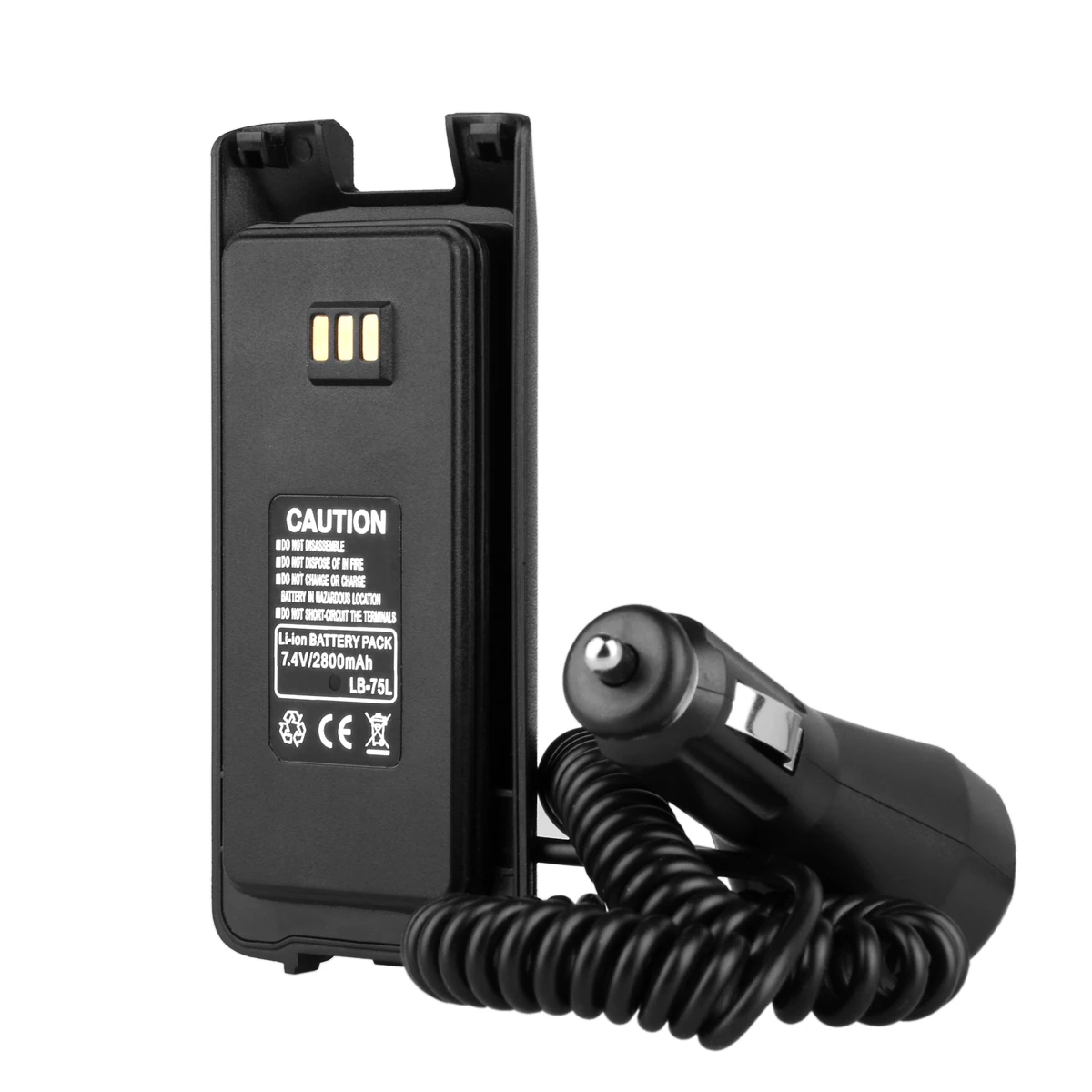 NKTECH-cargador de batería para coche, eliminador de batería de 12-24V para TYT, MD-380, MD-380GPS, GPS, MD-390, Radio móvil Digital, transceptor DMR
