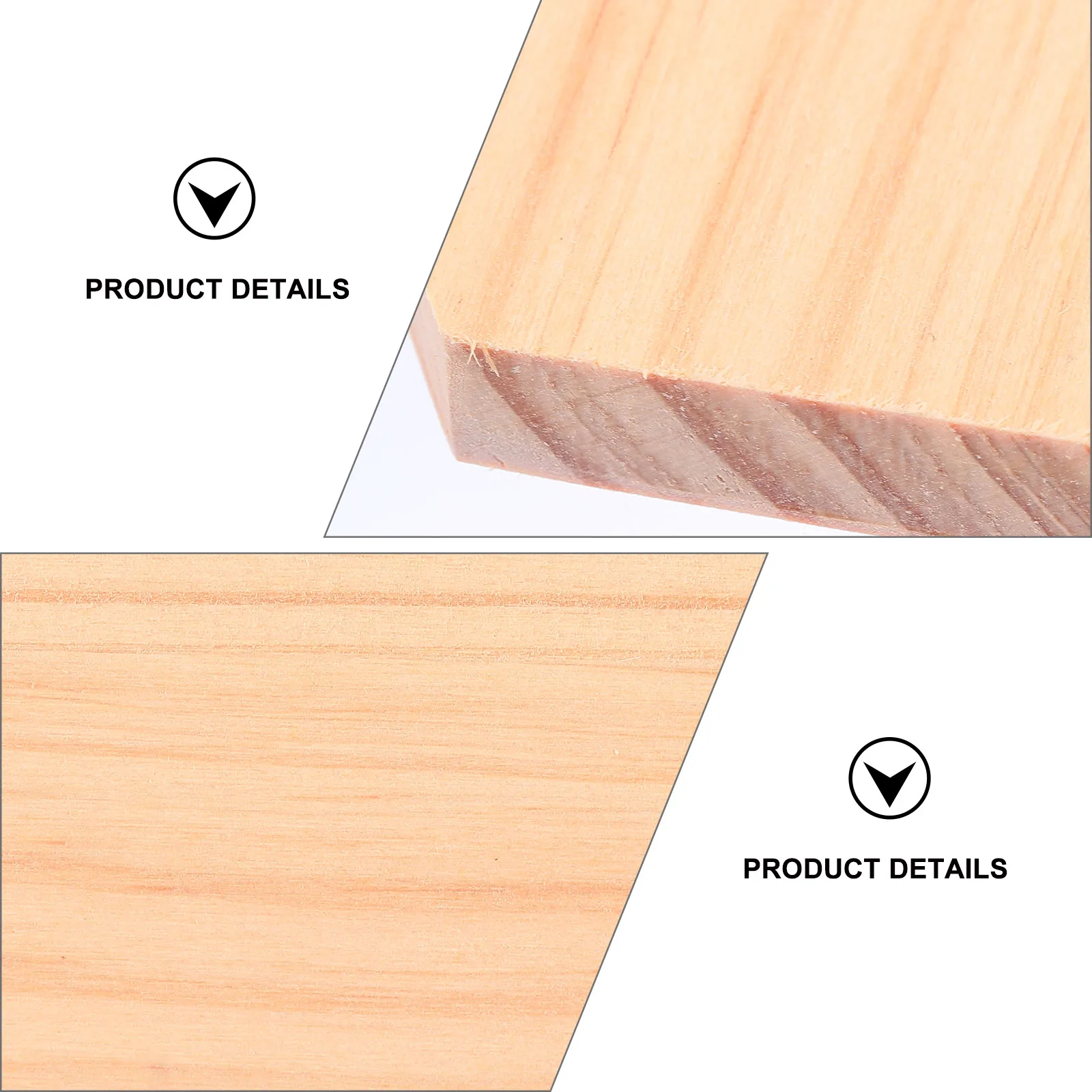 

2 Pcs Hexagon Wood Boards Unfinished Solid Panels DIY Craft Supplies 5cm Sides 0 5cm Thick Home Decor Sewing Accessories