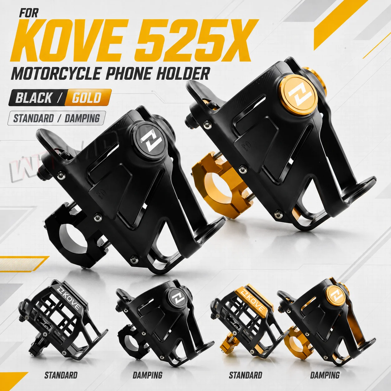 Modified Bumper Crash Bar Water Bottle Holder Fit For KOVE 525X Motorbike Spare Parts