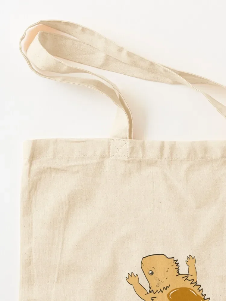 Pancake beardie Tote Bag women bag custom fabric bag Large bags for women Shopper handbag