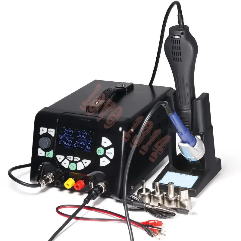 Welding Tools 3 In 1 220V  853D 5A SMD Rework Desoldering Hot Air Gun Soldering Iron Station High Quality