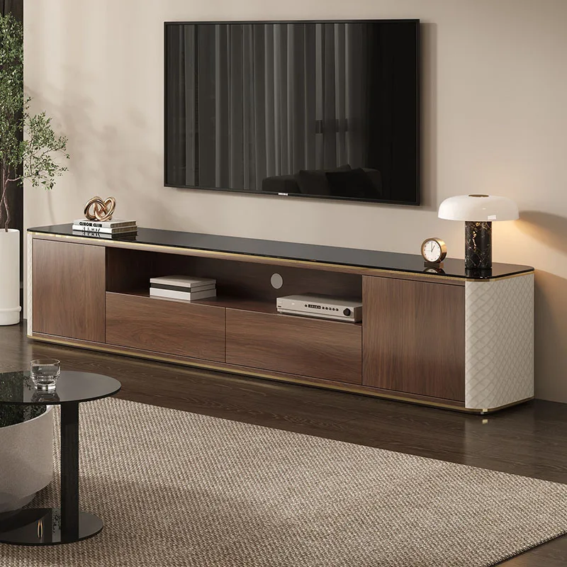 Wood Drawers Tv Table Designer Universal Living Room Organizer Modern Storage Tv Stands Luxury Muebles Para Tv Home Furniture