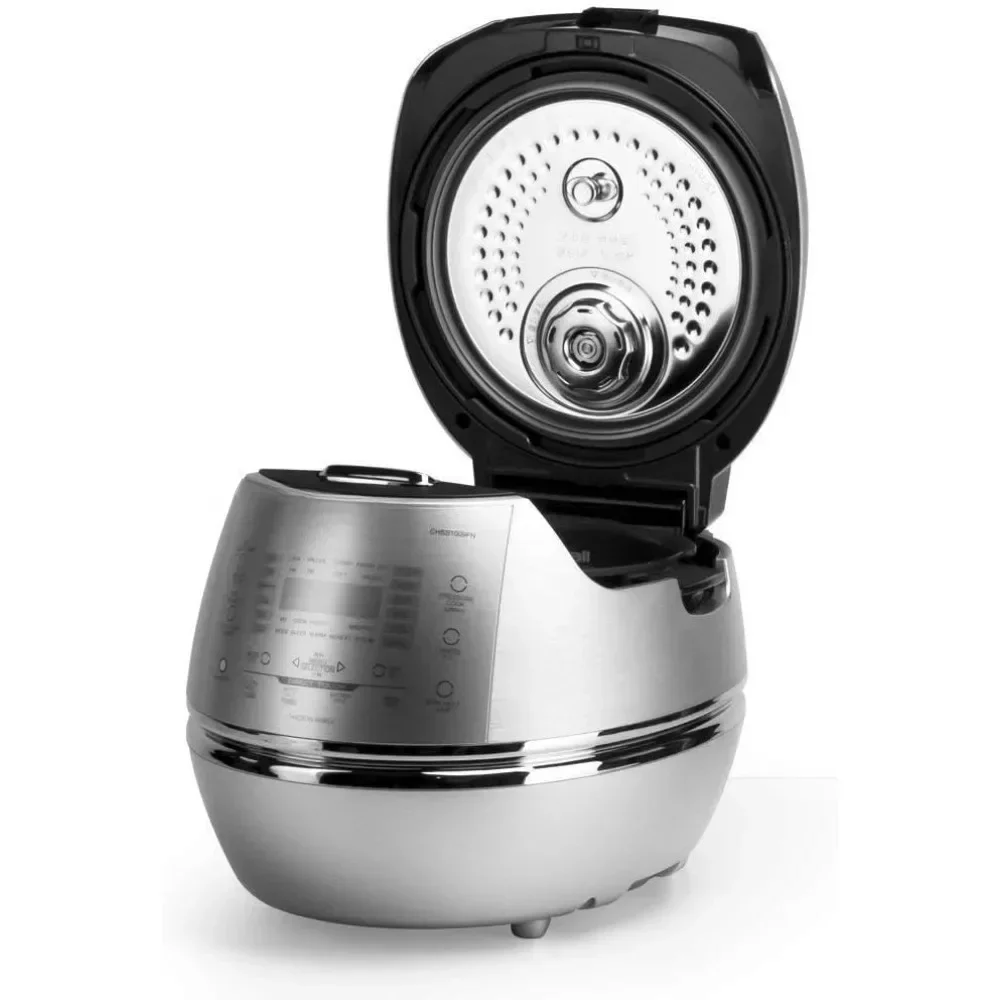 

jz 10 Cup Electric Pressure Cooker, Non-Stick Coating & 3-Language Voice Navigation
