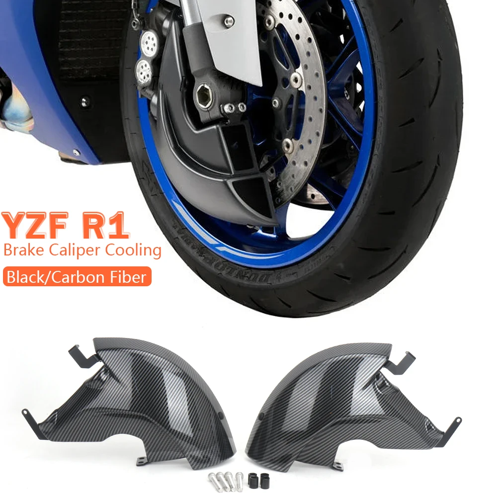 Yzf r1 2020 2021 2022 2023 2024 New Motorcycle Accessories Brake System Air Cooling Ducts Black Kit For YAMAHA YZF-R1 YZF R1