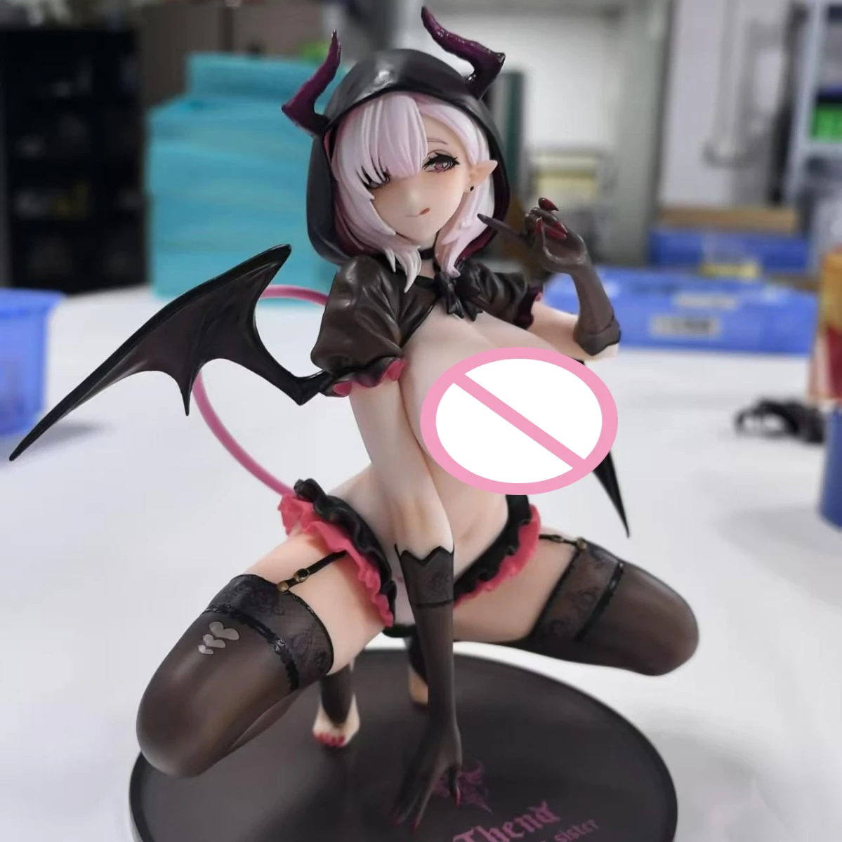 Figurka anime TINA, seksowna i piękna succubuska, figurka dla dorosłych, dekoracja na biurko, ozdoba, prezent, zabawka.