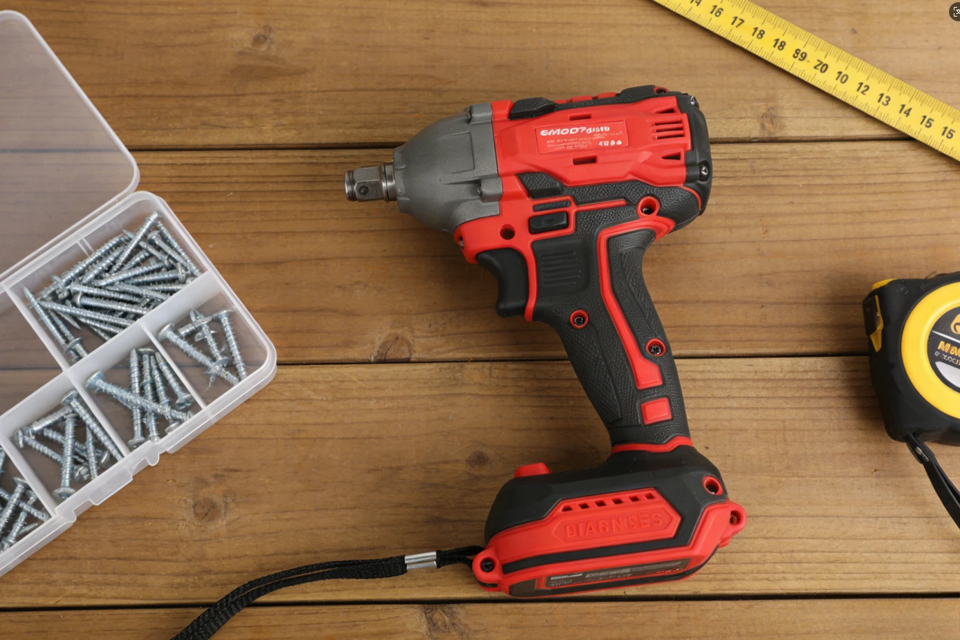 

High torque heavy-duty impact wrench, truck specific tool for trucks (excluding battery and power adapter)