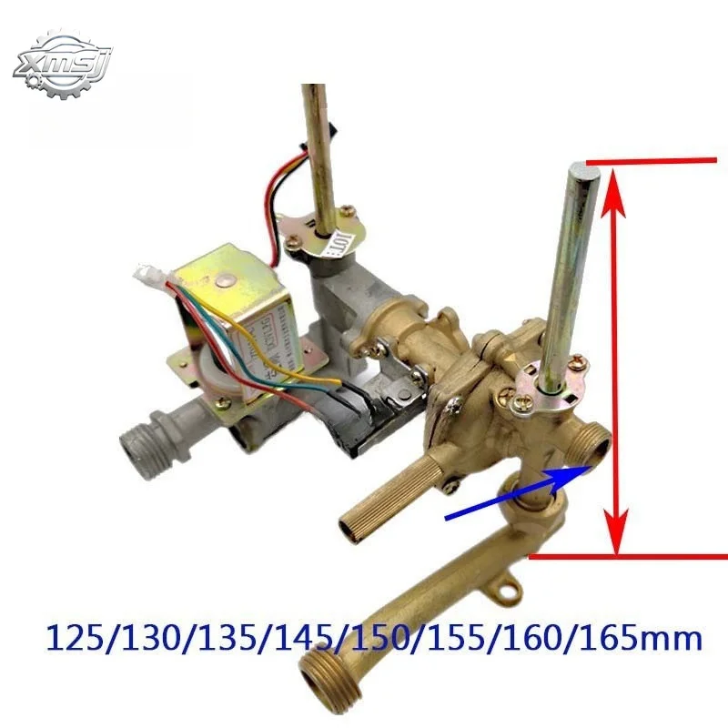 

Water Heater Inlet Valve Assembly 125/130/135/145/150/155/160/165mm Water Gas Linkage Valve For VATTI Midea Water Heater