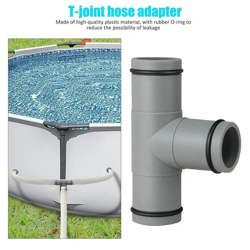 Bomba de filtro de piscina de 32MM, adaptador de manguera de piscina, conector, adaptador de drenaje de piscina, accesorios para jardín, hogar, roscado