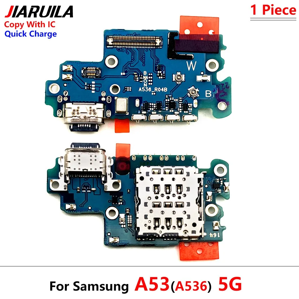 Dla Samsung A14 A54 A42 A32 A22 5G A13S A33 4G złącze dokujące Micro USB ładowarka Port Flex Cable mikrofon