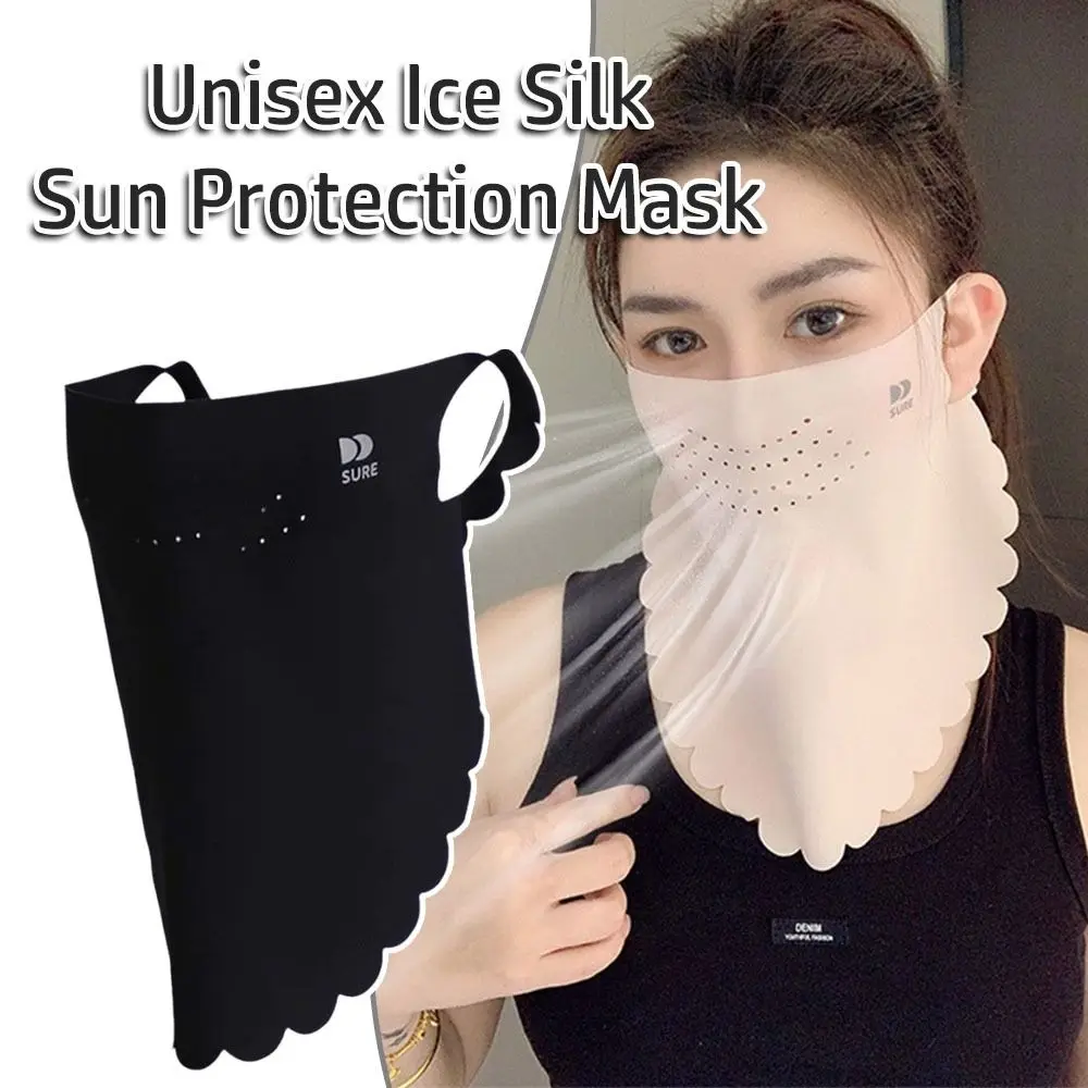 새로운 UPF50+ 자외선 차단 마스크 방진 목 보호 안티 UV 목 스카프 통기성 라이딩 페이스 커버 여름