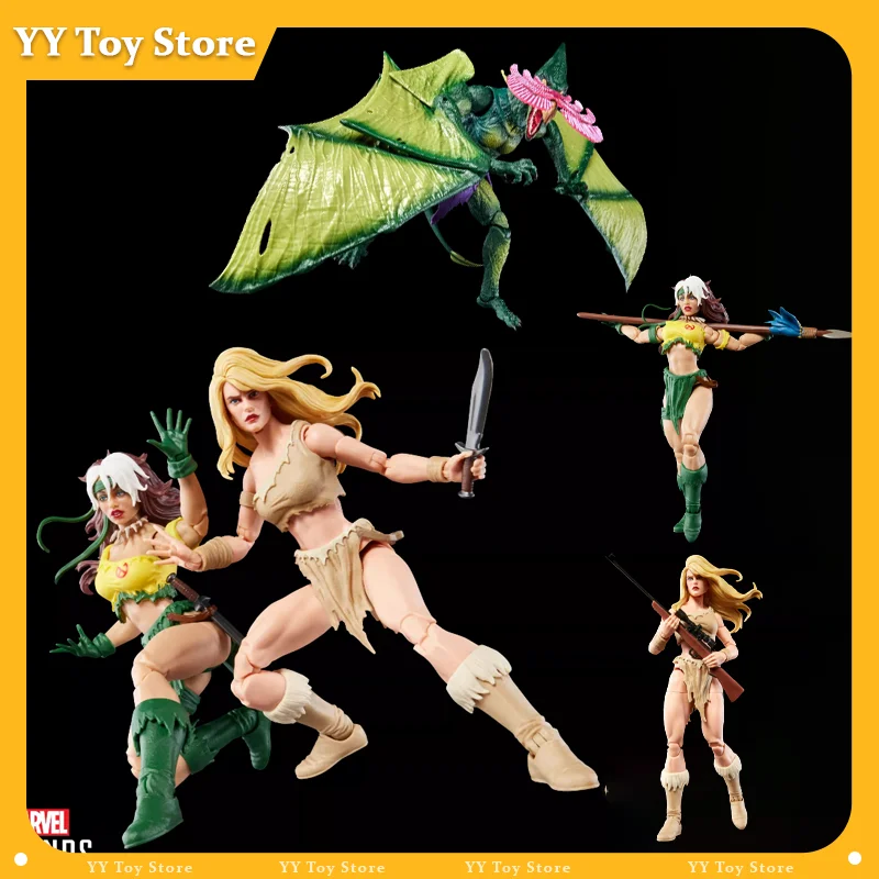 

Legends Rogue Shanna Sauron Savage Land Model Toy Anime Action Figure 3pack Sdcc Deluxe Model Exclusive Collection Statue Gifts