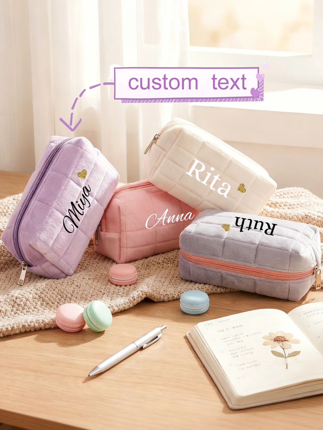 Tas Pensil Berbahan Plush Quil - Stationery Supply ulasan dan harga