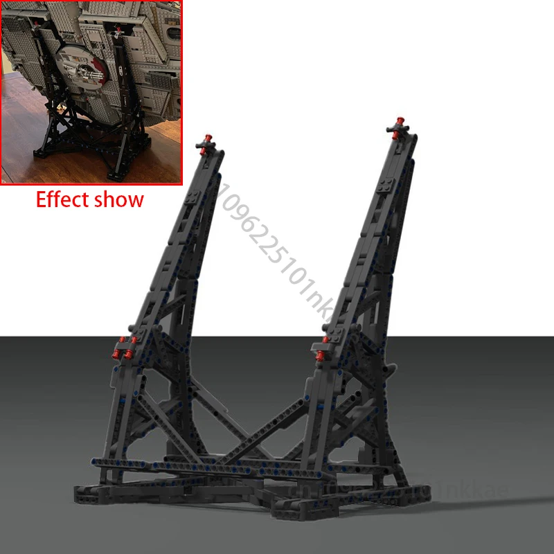 Multiple Spaceship Display Stand fit for Millennium Star Destroyer X-Wing Republic Gunship Razor Building Block Toy Only Bracket - view 6