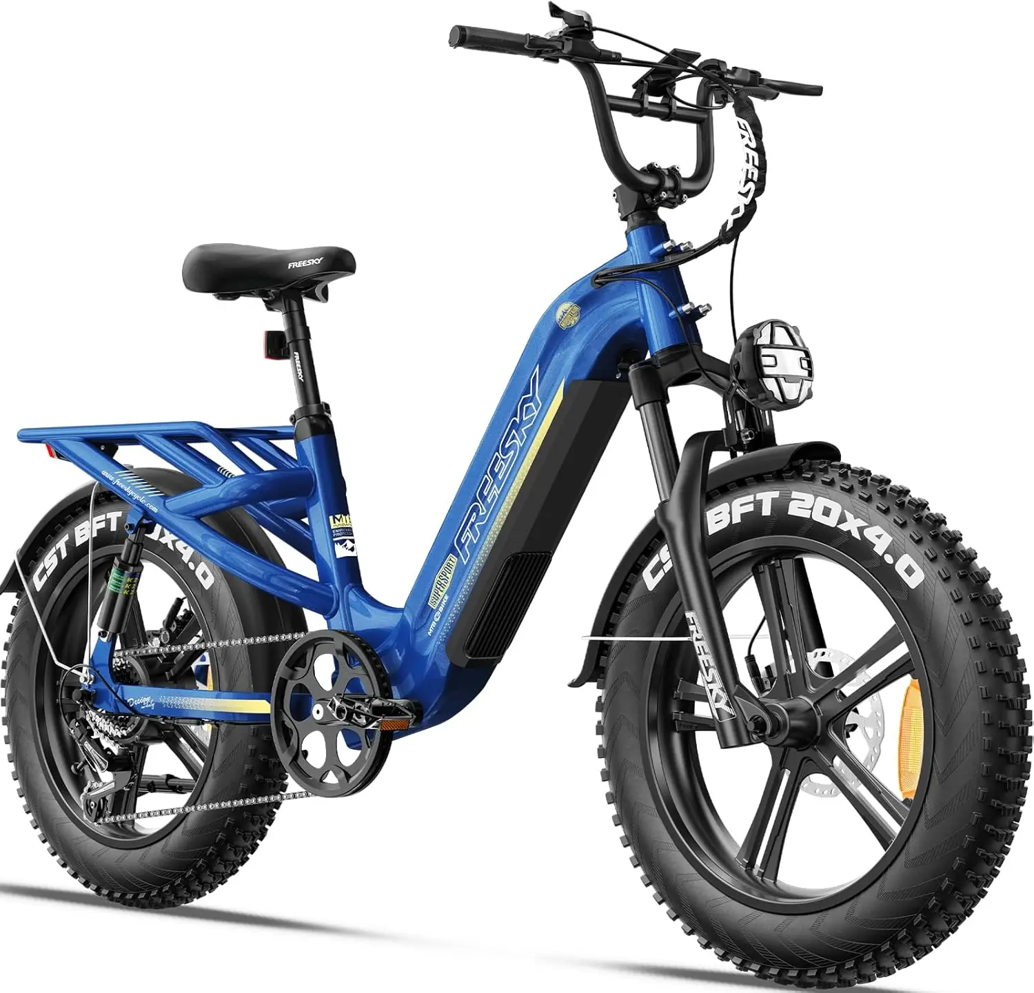 

Понижающий электрический велосипед FREESKY 1800 Вт для взрослых, 48 В, 25 Ач, аккумулятор Samsung, 105 миль и электровелосипед 33 миль в час, электронный велосипед с толстыми шинами 20 дюймов