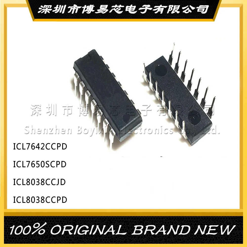 

ICL7642CCPD ICL7650SCPD ICL8038CCJD ICL8038CCPD DIP14 Original Product