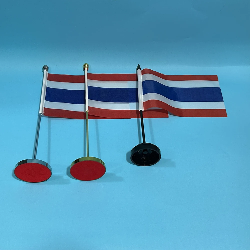 Bandera nacional de Tailandia para escritorio poliéster - imagen 4