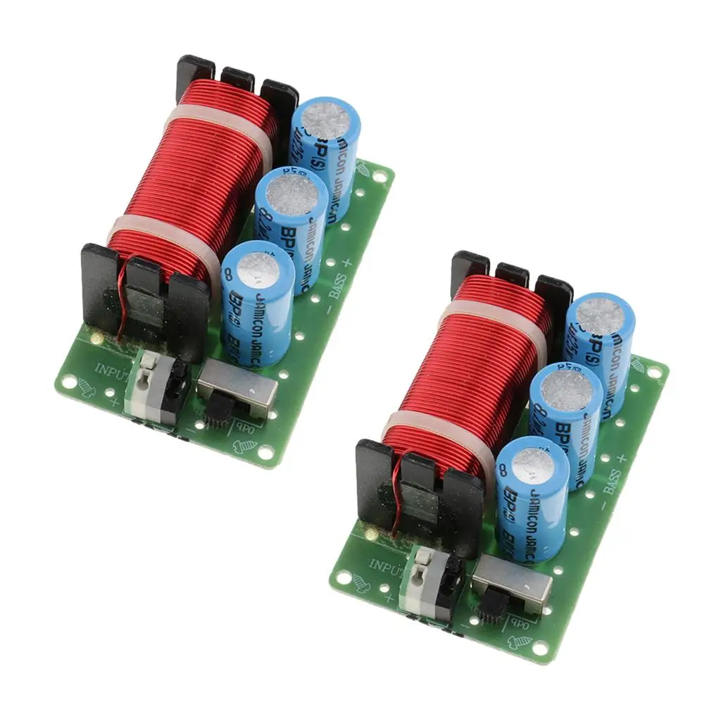 Speaker Frequency Divider Board 200W Audio Crossover Filter Module for Universal Subwoofer Sound System
