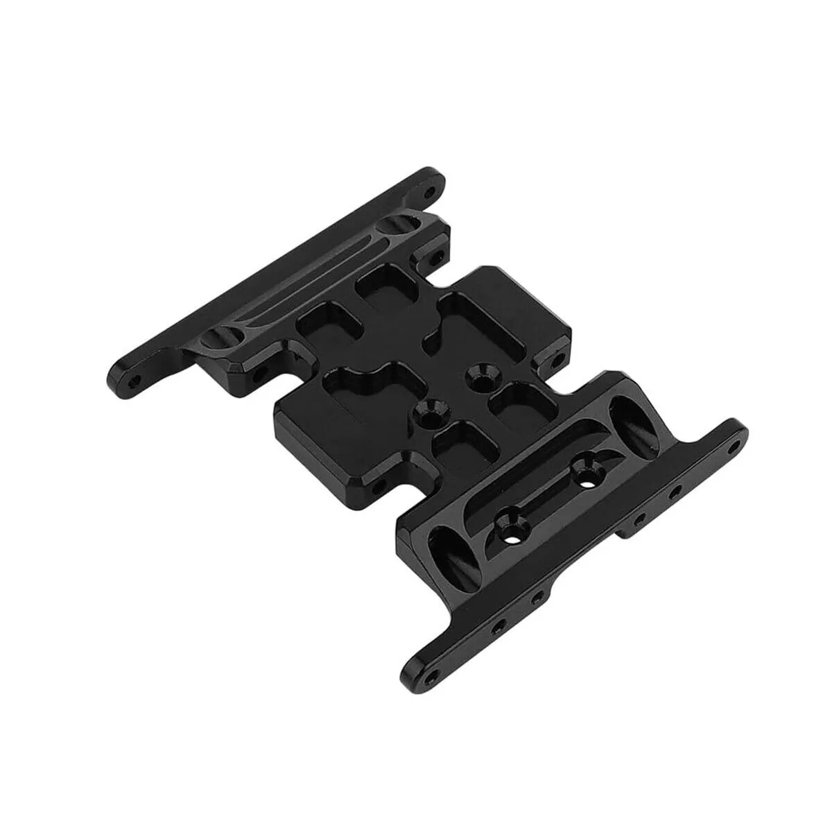 

LCX Racing 1/10 RC Crawler Aluminum Skid Plate Transmission Mount Upgrades Parts Accessories for Axial SCX10