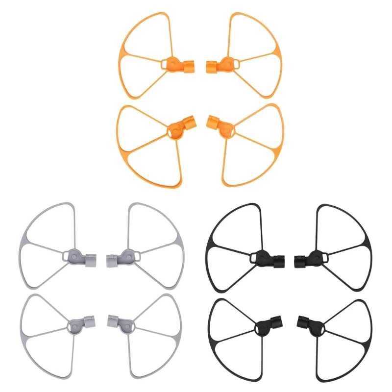 

E65E 4pcs Durability ABS Propeller Guard For ATOM3 Blade Shockproof Lightweight Easy Installation For Air Photography