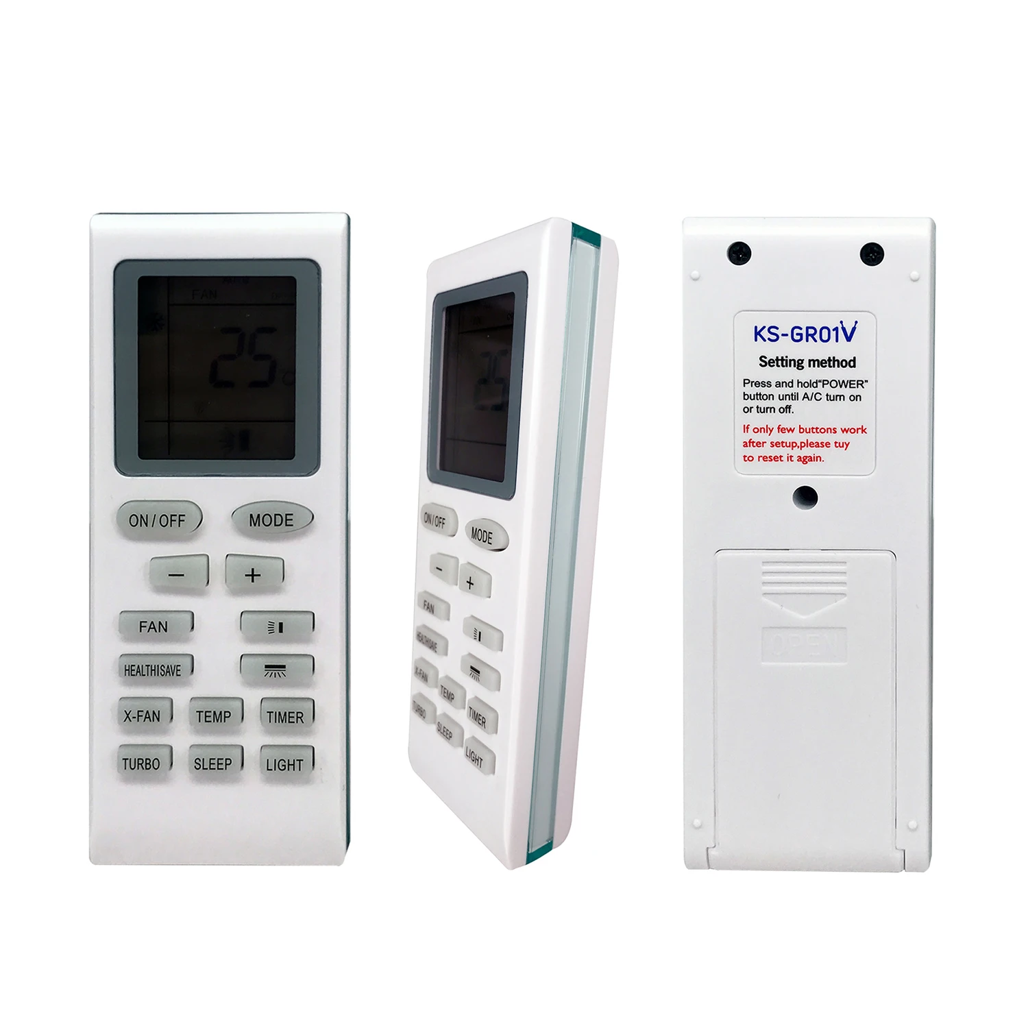 Control Remoto Universal para Aire Acondicionado Gree YB1F2F YS1F YAD1FF Y512 Y512F Y512F2 YS1FF YS1FA YS1FAF YB1F YB1FAF YB1A21