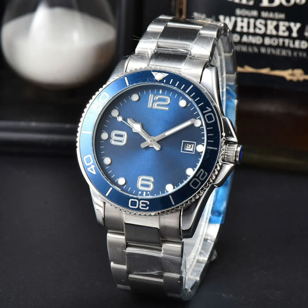 

21 мм твердый стальной ремешок для часов с дугой для Longines Kangkas, стальной ремешок L3.642.4 L3.781.4, мужской браслет-браслет серии