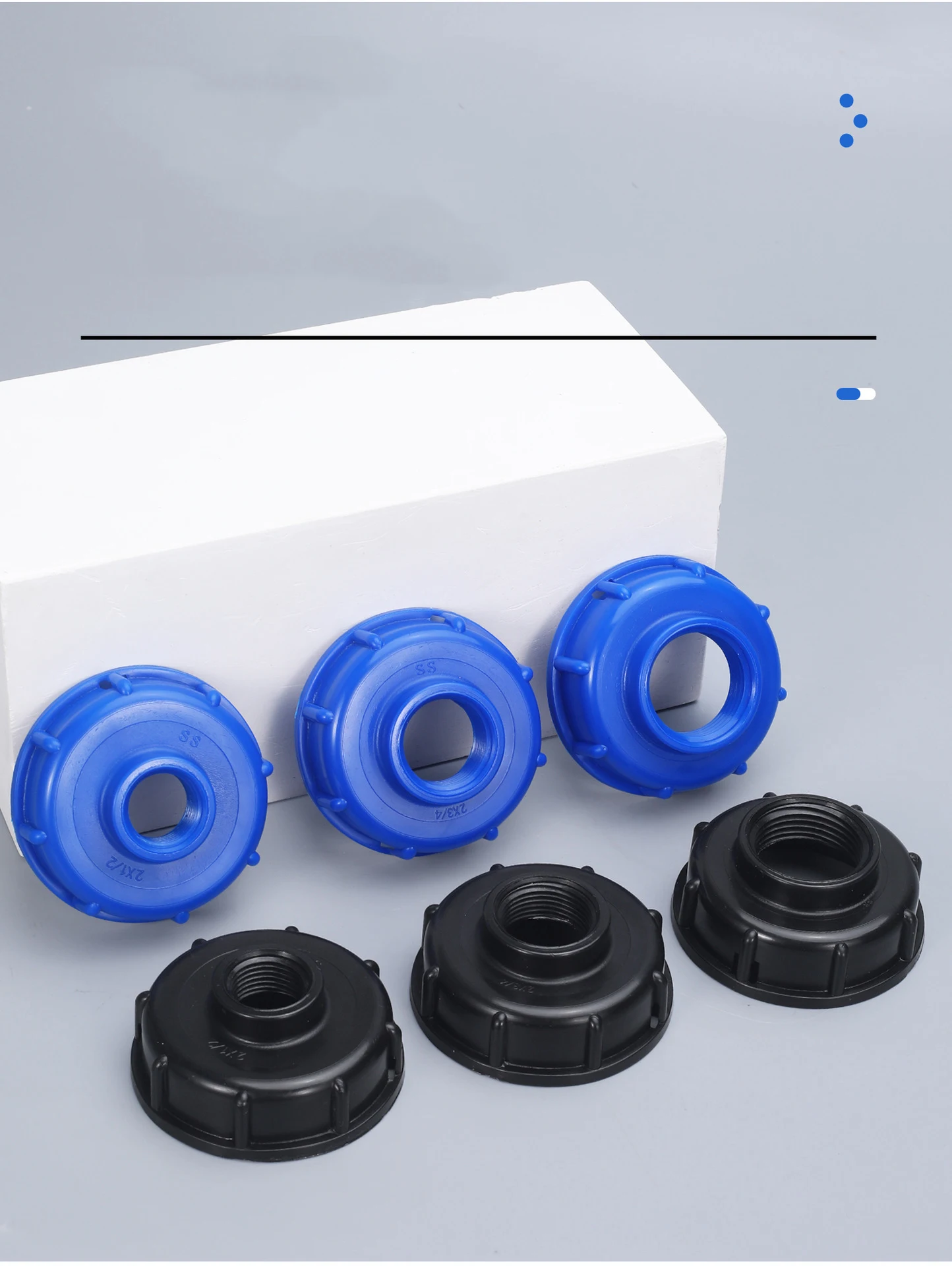 IBC Adapter S100xS60 To Dn100 Reduce S60 IBC Tank Connector Adapter Ton Barrel Accessories Valve Adapter