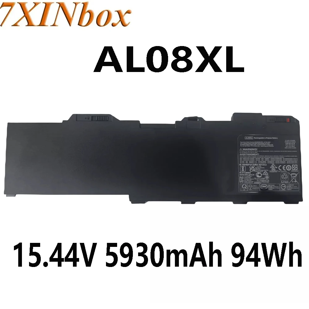 

AL08XL 15.44V 94Wh 5930mAh Laptop Battery For HP ZBook Fury 15 Fury 17 G7 G8 AL08094XL HSTNN-IB9N