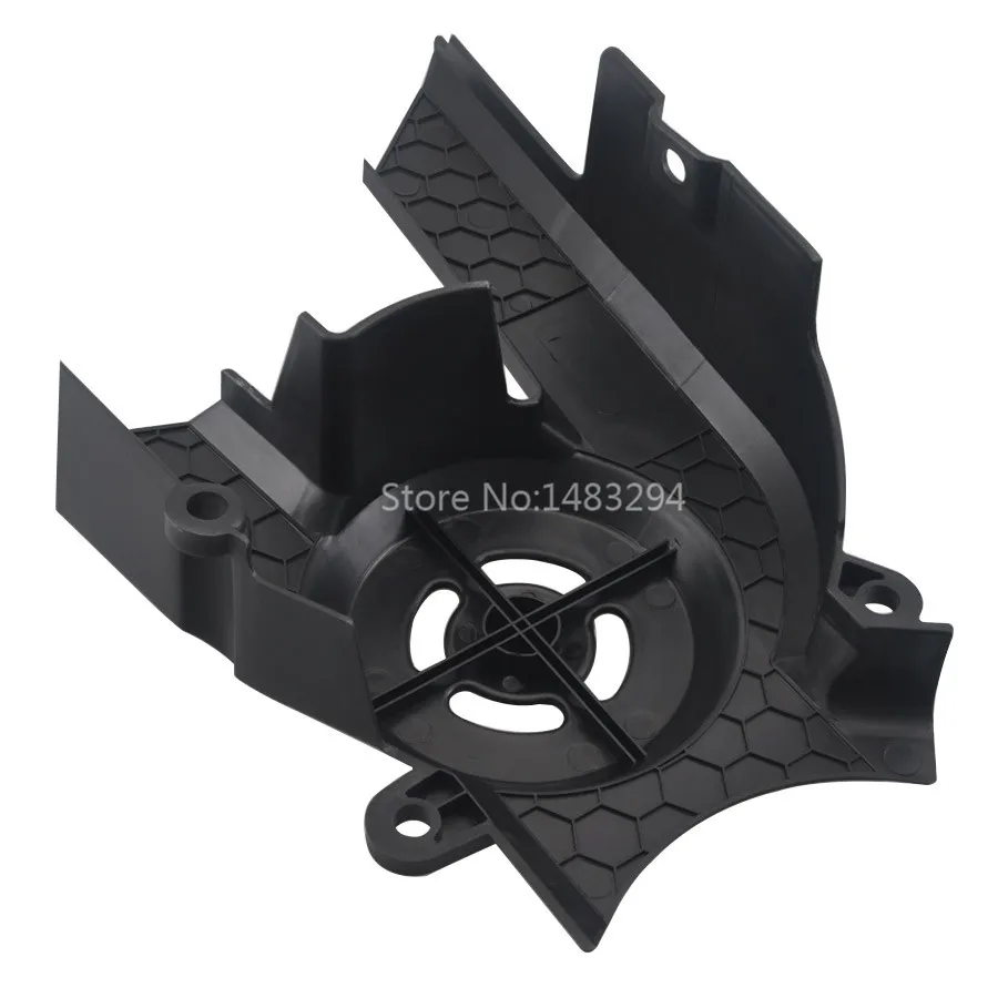 ملحقات الدراجة النارية غطاء ضرس بكرة أمامية سوداء ABS بلاستيك لـ Harley Davidson Street 500 750 XG750 XG500 2015-2023