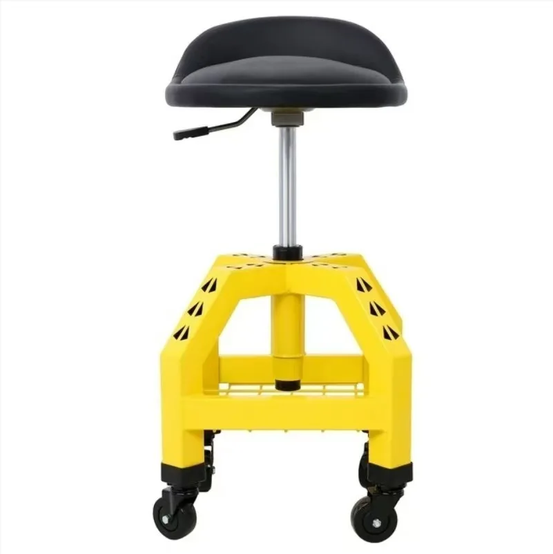 

Car Repair Work Chair With Adjustable Height And Casters Swivel Garage Stool Car Repair Workbench Repair Auxiliary Tools