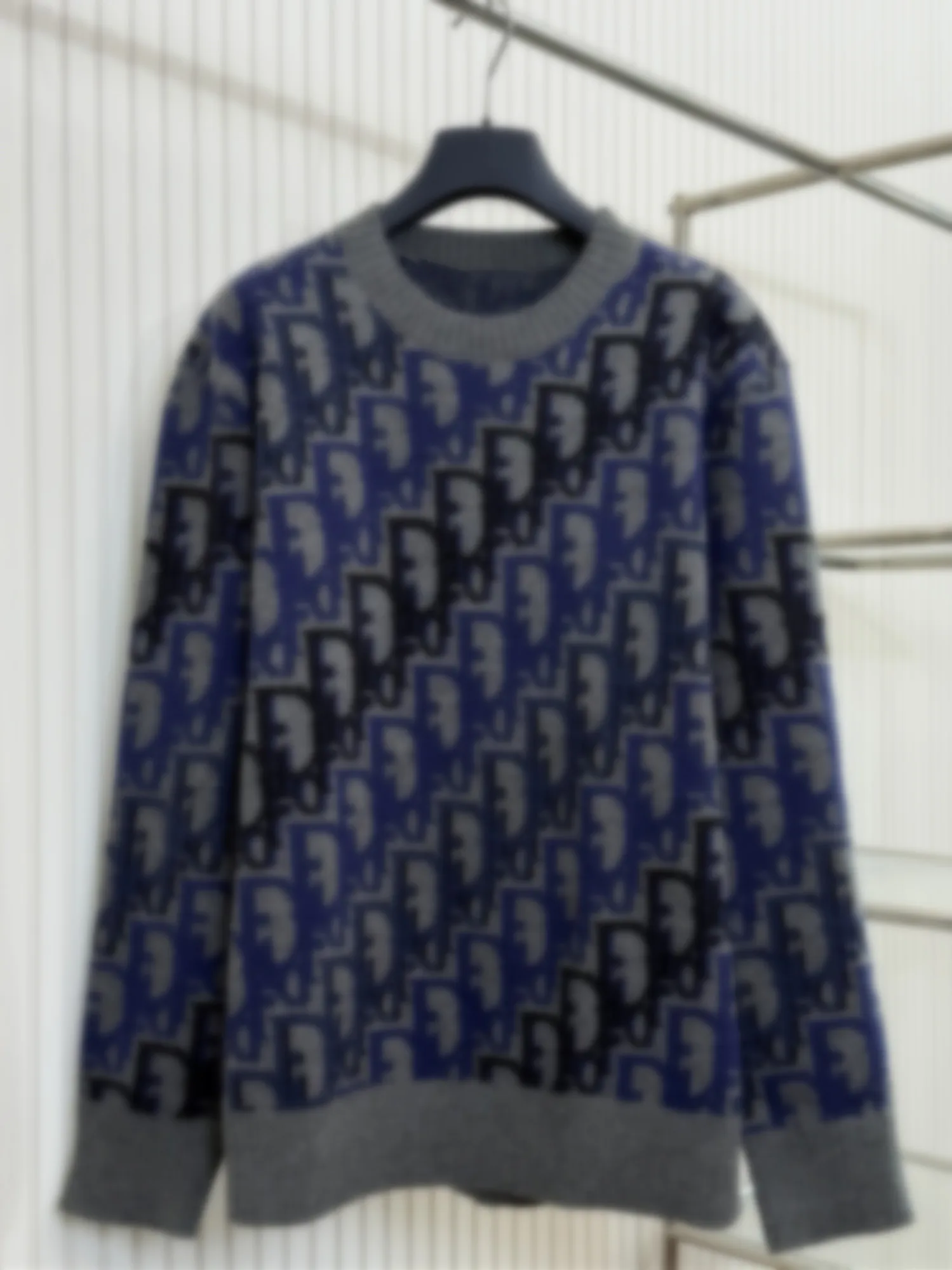 

Шерстяной вязаный свитер с круглым вырезом, повседневный крой, цветной принт, цветочный узор с буквами, для мужчин и женщин, осень-зима, новинка